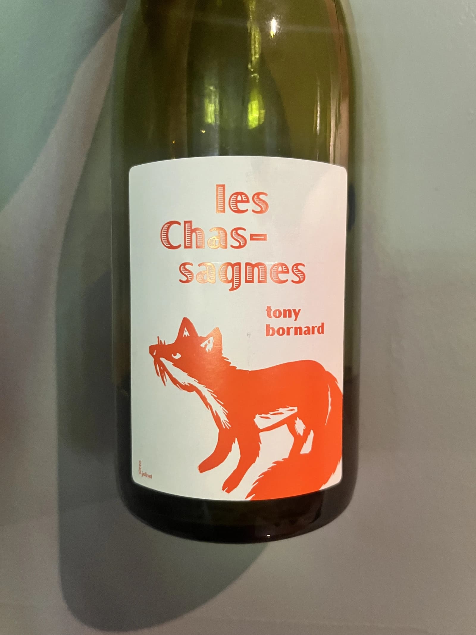 Tony Bornard Savagnin les Chassagnes 2021