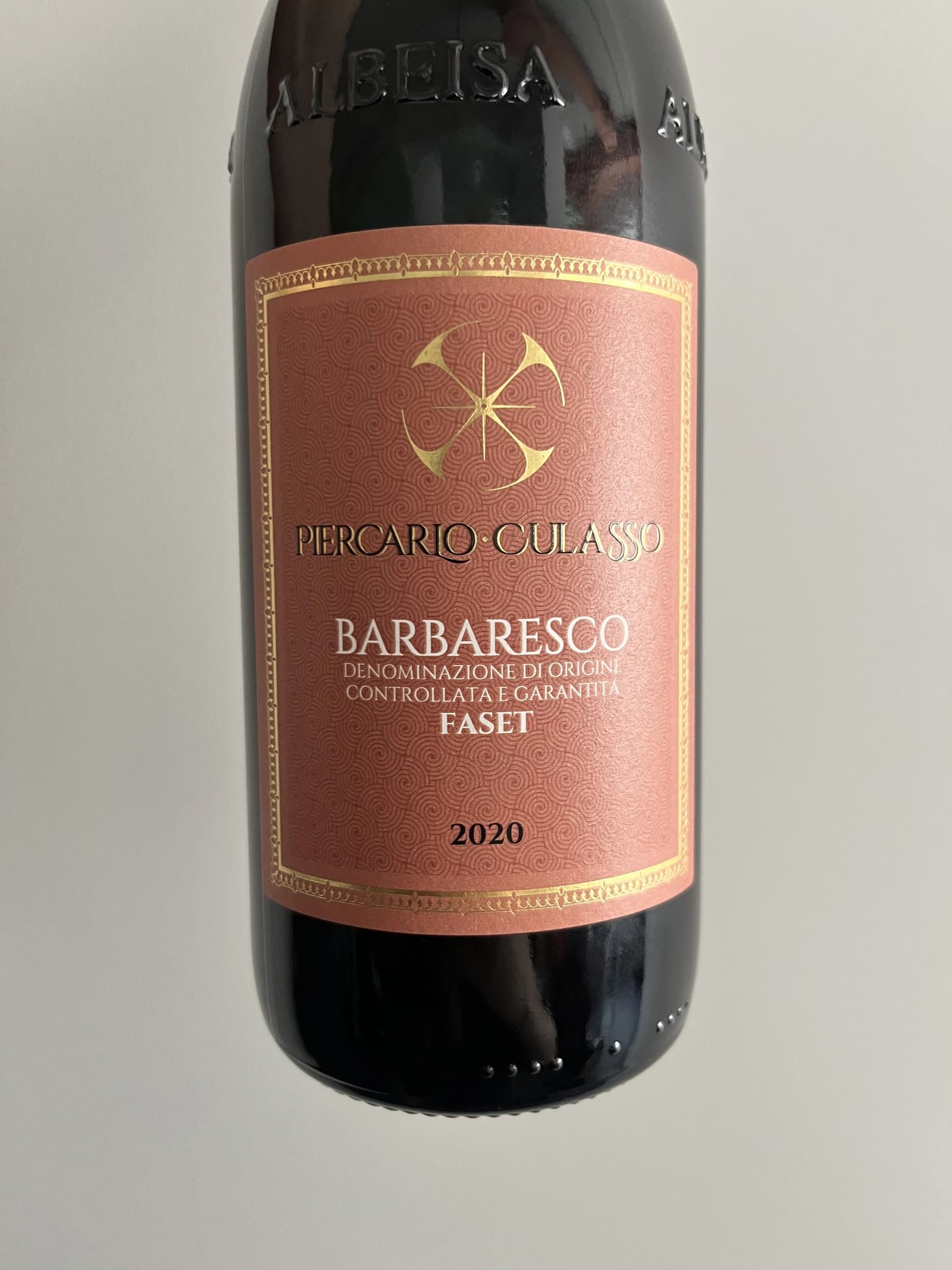 Piercarlo Culasso Barbaresco Faset 2020